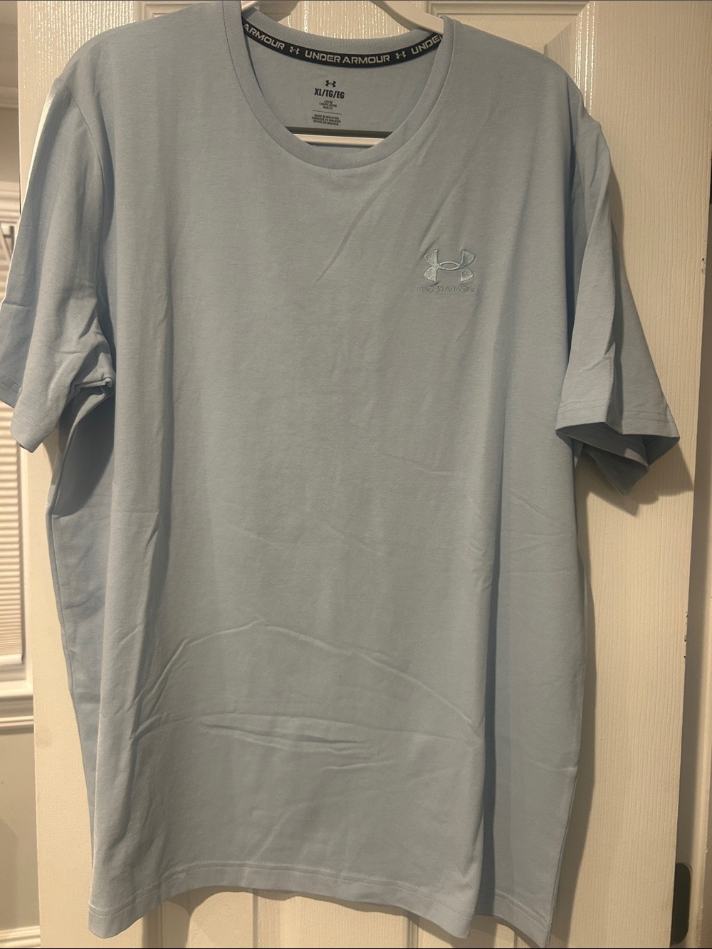Under Armour Light Blue Short Sleeve Performance Tee